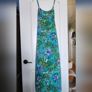 All that Jazz Tropical Floral Maxi Dress